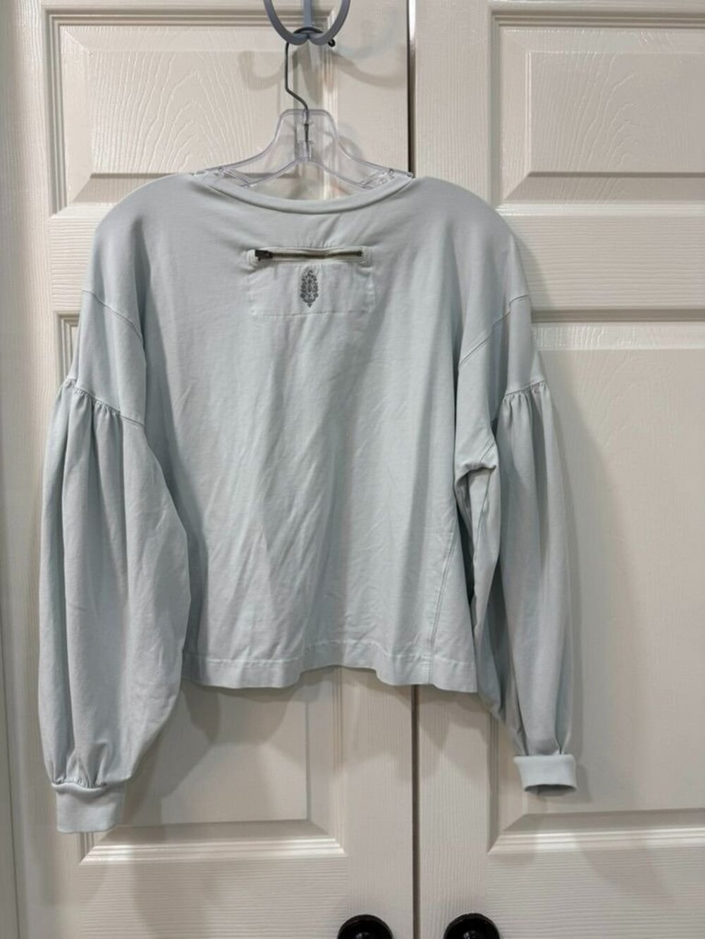 Free People EUC Hot Shot Recovery Set XS Light Blue Joggers & Long Sleeve Top - Picture 7 of 16